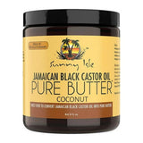 Sunny Isle Black Castor Oil Pure Butter Coconut 8 Fl. Oz(Pack of 6)
