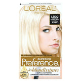 Loreal Superior Preference Les Blondissimes Hair Color Lb02 Extra Light Natural Blonde 16Oz(Pack of 12)