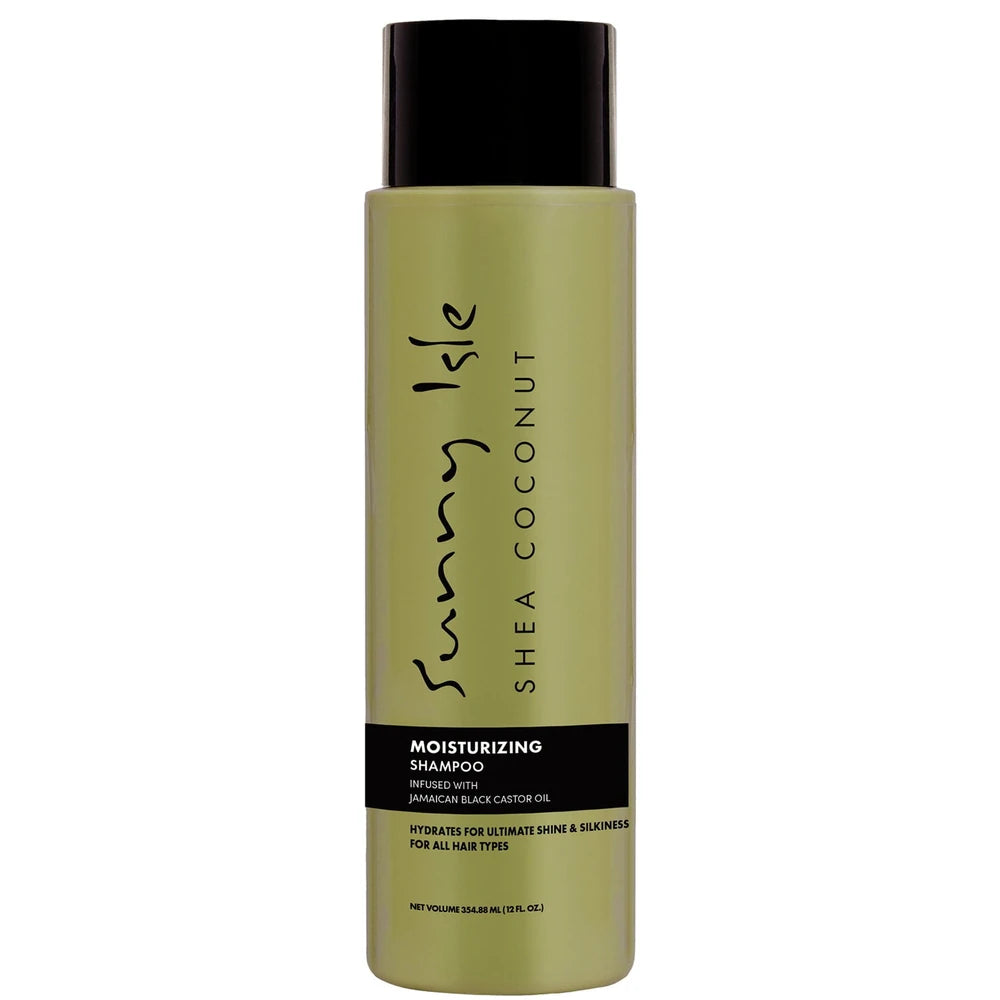 Sunny Isle Shea Coconut Moisturizing Shampoo with Jamaican Black Castor Oil f 12 Fl. Oz (Pack of 6)