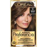 Loreal Superior Preference Hair Color 5 Medium Brown 8Oz (Pack Of 12)