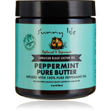 Sunny Isle Jamaican Black Castor Oil Pure Butter infused with Peppermint Oil 4 Oz (Pack of 6)