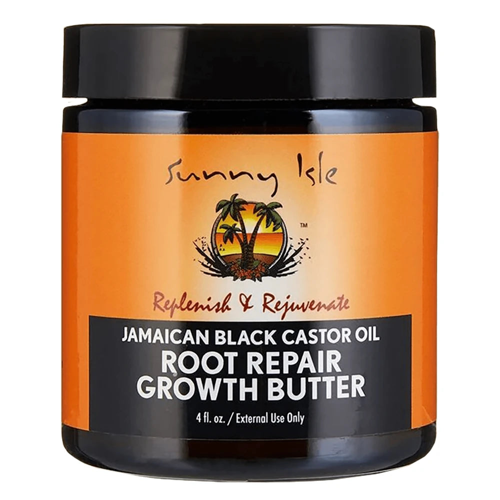 Sunny Isle Jamaican Black Castor Oil Root Repair Growth Butter - 4 Fl. Oz (Pack of 6)