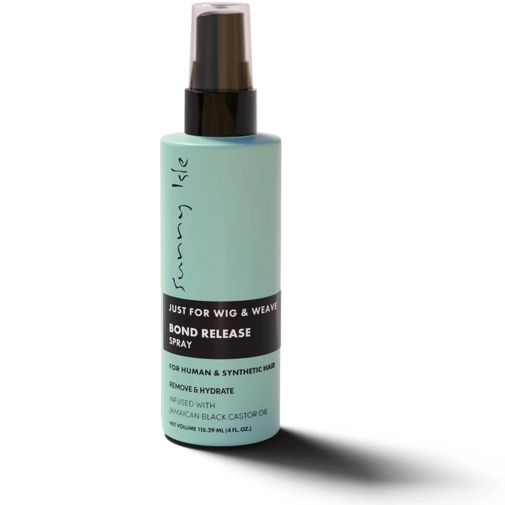 Sunny Isle Just for Wig Weave Braid & Extensions Bond Release Spray 4oz (Pack of 6)