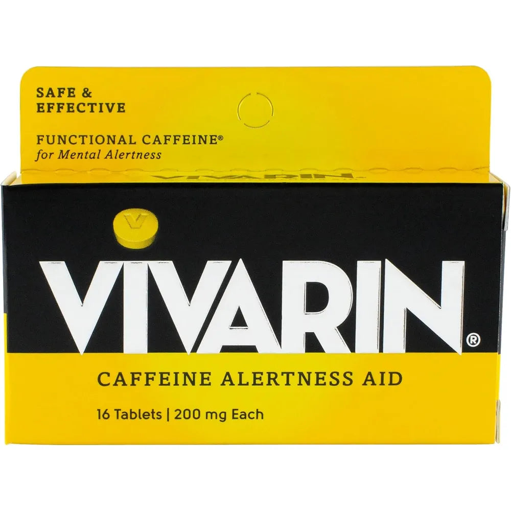 Vivarin Caffeine Alertness Aid Tablets16 Ea 1.2oz (Pack of 48)