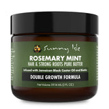 Sunny Isle Rosemary Mint Hair and Strong Roots Butter 2oz (Pack of 6)
