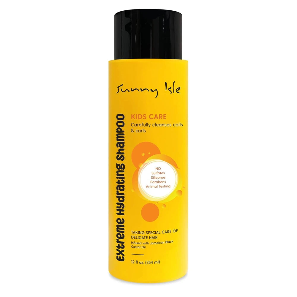 Sunny Isle Kids Care Extreme Hydrating Shampoo 12 Fl. Oz (Pack of 6)