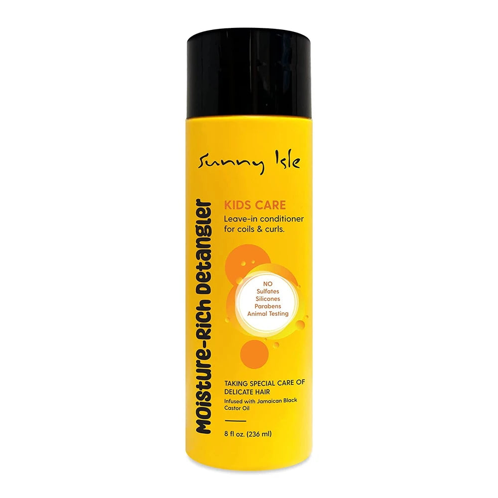 Sunny Isle Kids Care Moisture-Rich Leave-In Detangler 8 Fl. Oz (Pack of 6)