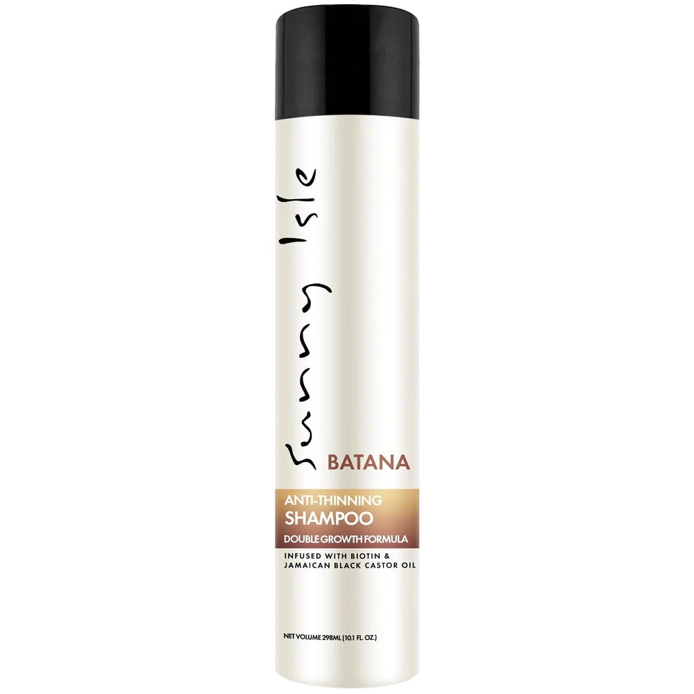 Sunny Isle Batana Anti-Thinning Shampoo 10.1oz with Biotin and Jamaican Black Ca (Pack of 6)