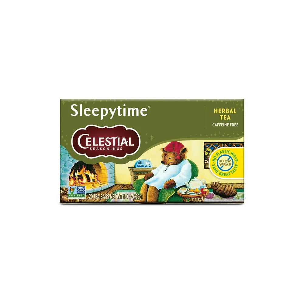 Celestial Seasonings Sleepytime Natural Herb Tea 20 Bags 2.6Oz (Pack Of 6)