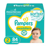 Pampers Swaddlers Active Baby Diapers Select Size and Count 48Oz (Pack of 1)