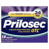 Prilosec 20 Mg Otc Acid Reducer Tablets To Relieve Heartburn14 Ea 0.64Oz (Pack Of 24)