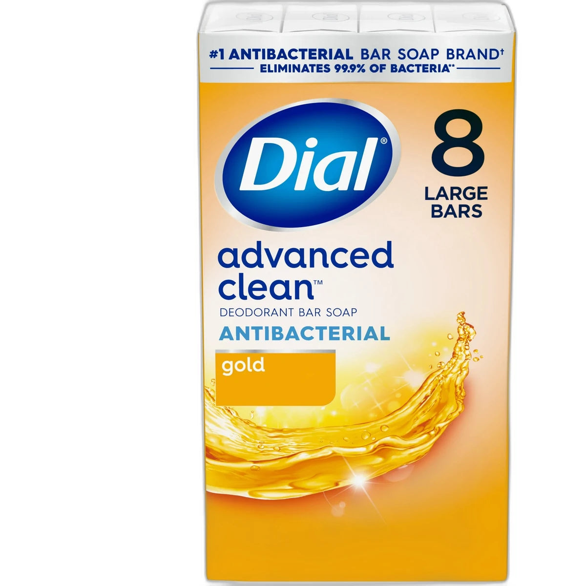Dial Gold Antibacterial Deodorant Soap Odor Protection 4Oz (Pack of 4)