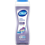 Dial Lavender and Twilight Jasmine Hydrating Body Wash 16Oz (Pack of 6)