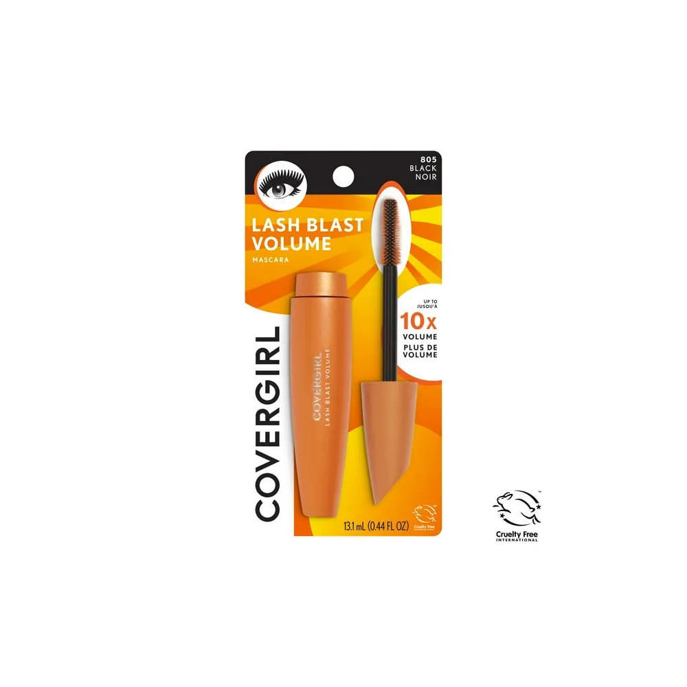 Cover Girl Lashblast Volume Blasting Mascara Black #805 0.44Oz (Pack of 72)