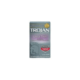 Trojan Sensitivity Ultra Thin Lubricated Latex Condoms Spermicidal 2.11Oz  (Pack of 48)