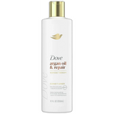 Dove Conditioner Argan Oil & Damage Repair 1 for Damaged Hair 92% Natural Origin Paraben Free Conditioner 12 oz (Pack of 6)
