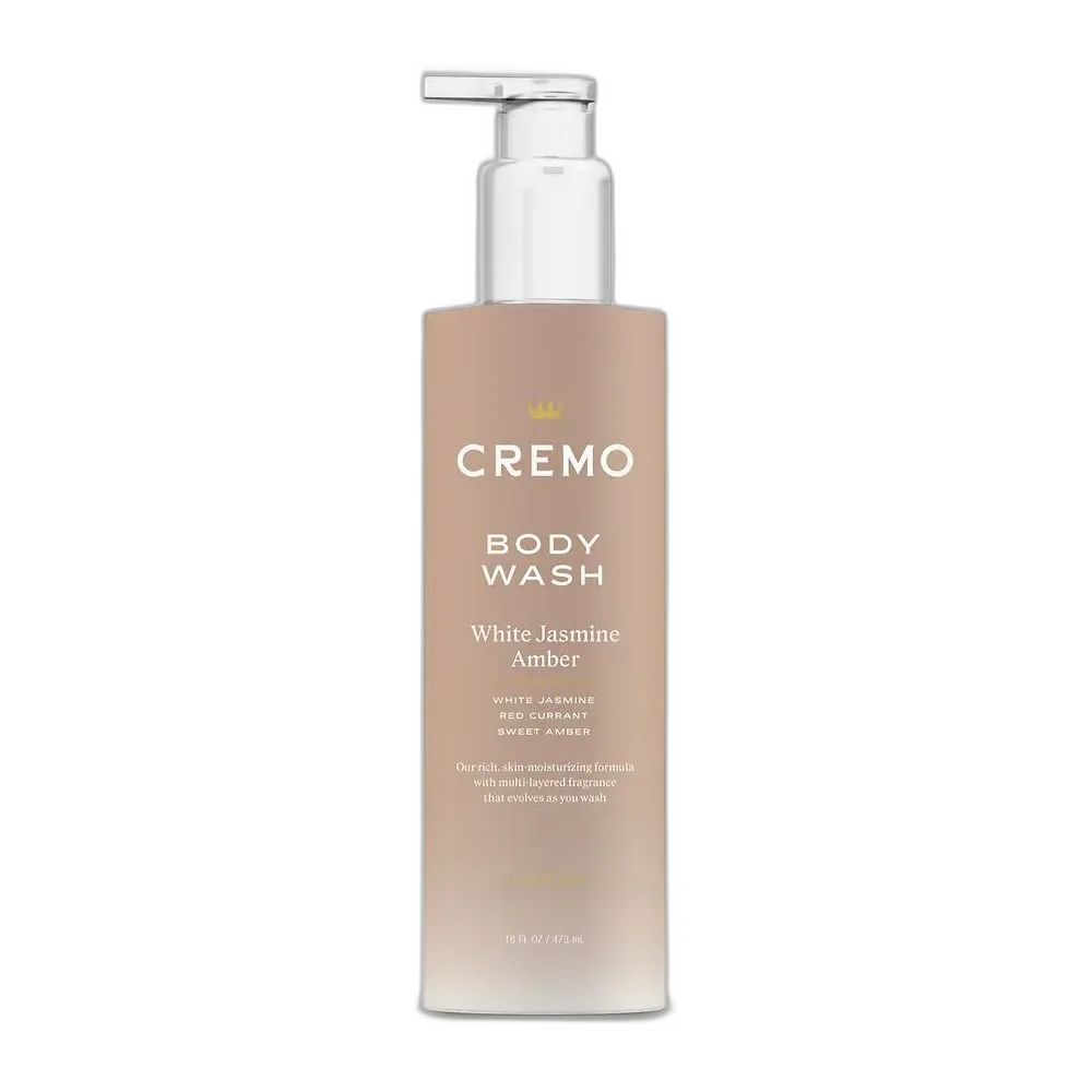 Cremo Skin Moisturizing White Jasmine Amber Body Wash For Womens 16 Oz (Pack of 12)