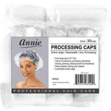 Annie Processing Caps Clear Extra Large 30 Pcs 3542 (Pack of 72)