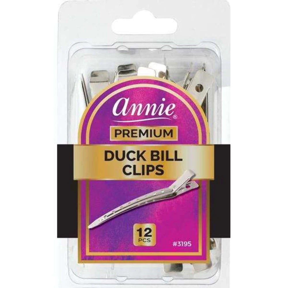 ANNIE DUCK BILL CLIPS #3195 (Pack of 6)
