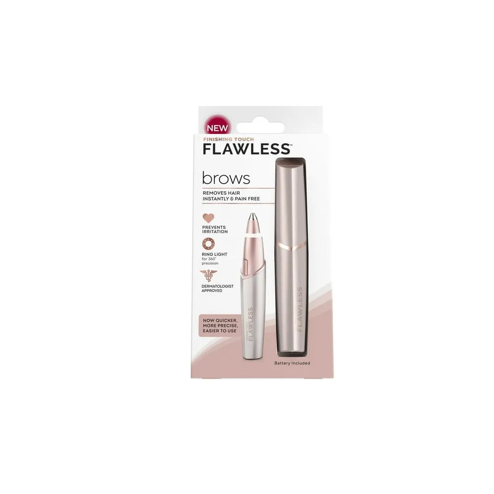 Finishing Touch Flawless Brows Eyebrow Hair Remover Electric Razor For Women 0.04Oz (Pack Of 6)
