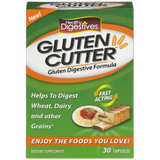 Healthy Digestives Gluten Clutter Capsules, 30 CT 4.16oz (Pack of 24)
