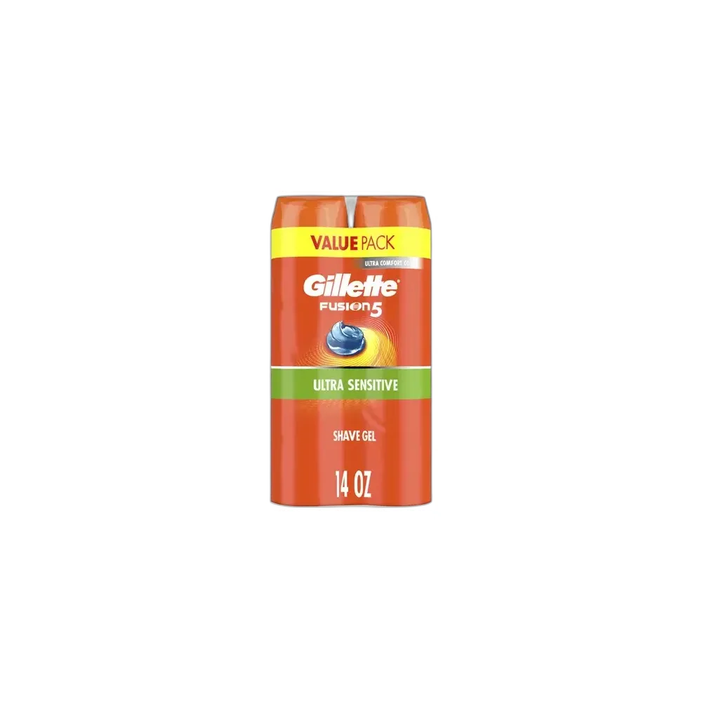 Gillette Fusion Ultra Sensitive Shave Gel 2x 7Oz (Pack of 3)