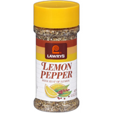 Lawry's Lemon Pepper with Zest of Lemon 4.5 oz (Pack of 12)
