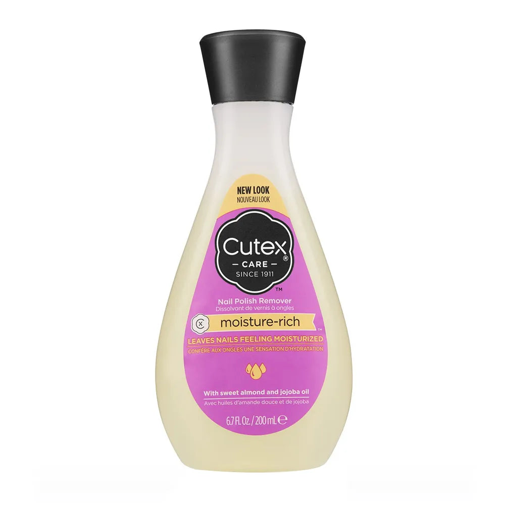 Cutex Moisture-Rich Nail Polish Remover 6.76Oz (Pack of 36)