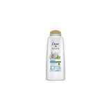 Dove Nutritive Solutions Coconut and Hydration Hair Shampoo 20.4Oz (Pack of 4)