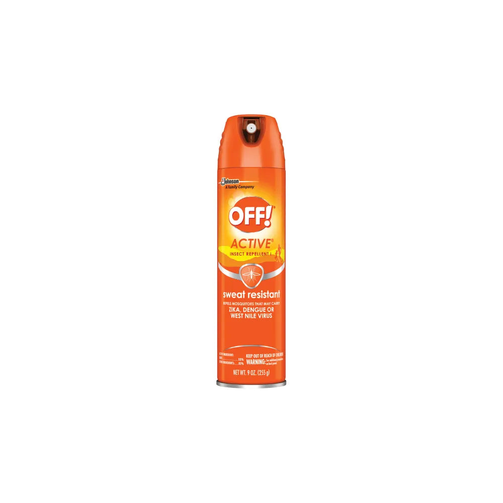 Off Active Sweat Resistant Insect Repellent Spray Unscented6Oz (Pack of 12)