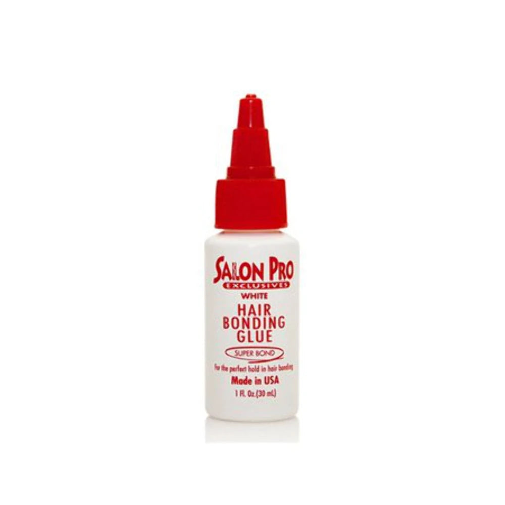 Salon Pro Hair Bonding Glue 1 oz White (Pack of 24)