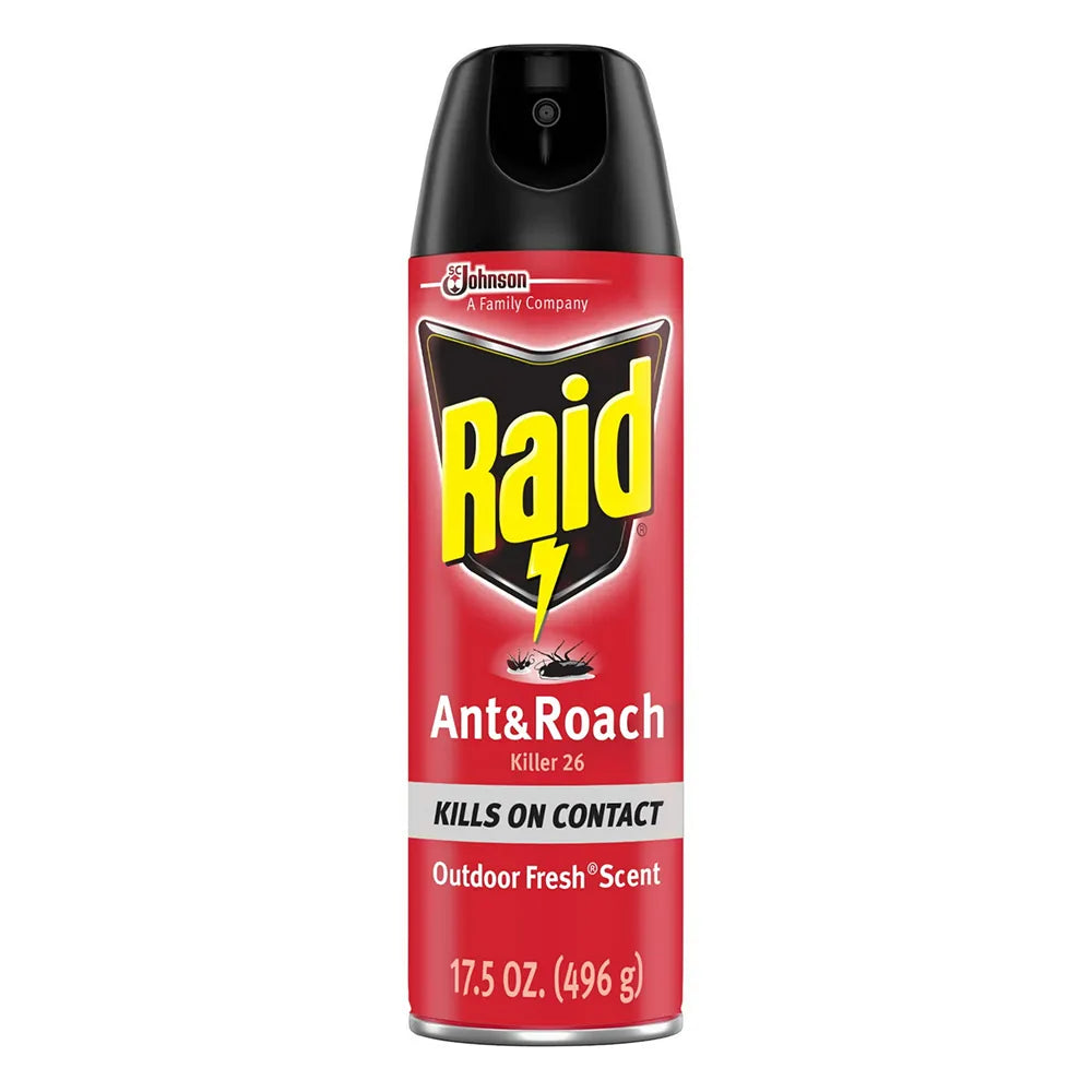 Raid Ant And Roach Killer Outdoor Fresh 17.5Oz (Pack of 12)