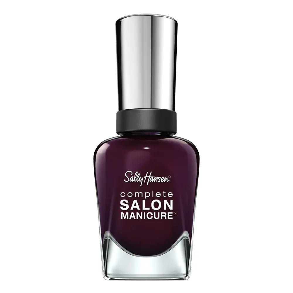 Sally Hansen Complete Salon Manicure Nail Polish Pat Black 0.5Oz (Pack of 72)