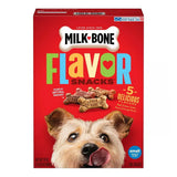 Milk-Bone Flavor Snacks Dog Biscuits Bacon24Oz (Pack of 12)