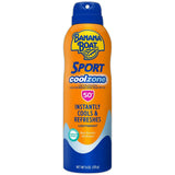 Banana Boat Sport Performance Cool Zone Broad Spectrum Sunscreen Spray SPF 50 6Oz (Pack of 12)