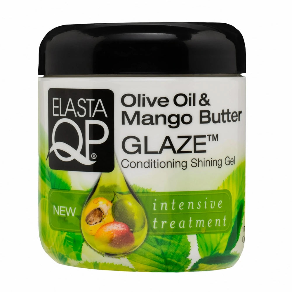 Elasta Glaze Moisturizing Jar Hair Styling Gel 6 oz. Female (Pack of 12)