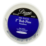 Diane Bobby Bronze Pins (Bronze, 2 Inch, 300 Count) (Pack of 12)
