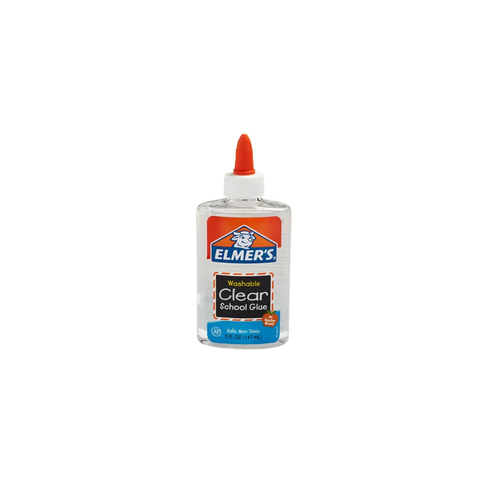 Elmers Washable Clear School Glue 5Oz (Pack of 24)