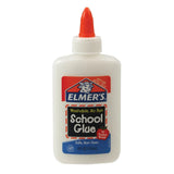 Elmers Washable School Glue Non Toxic 4Oz (Pack of 48)