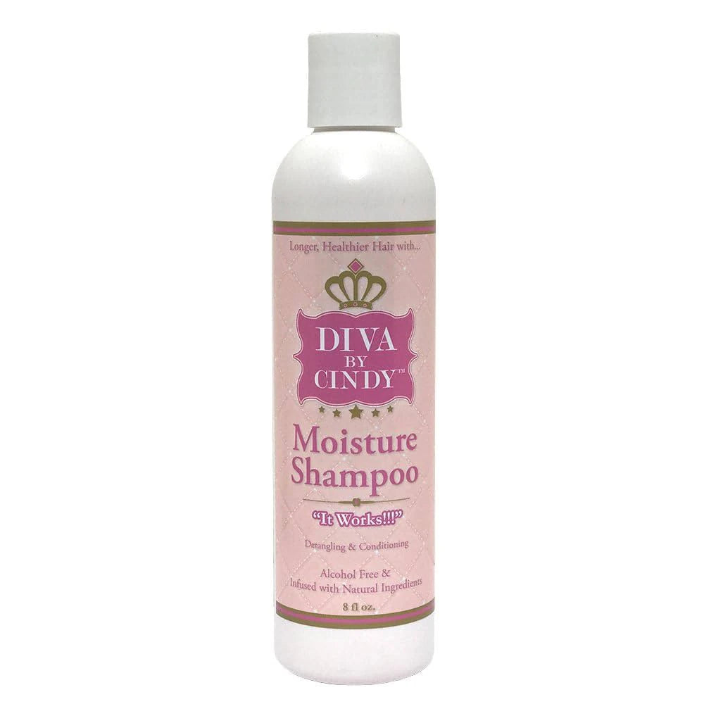 Diva By Cindy Moisturizing Shampoo 8.0 fl. oz. (Pack of 12)