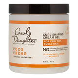 Carol's Daughter Moisturizing Shaping Cream Gel for with Curly Hair with Coconut Oil and Milk 16 Oz (Pack of 6)