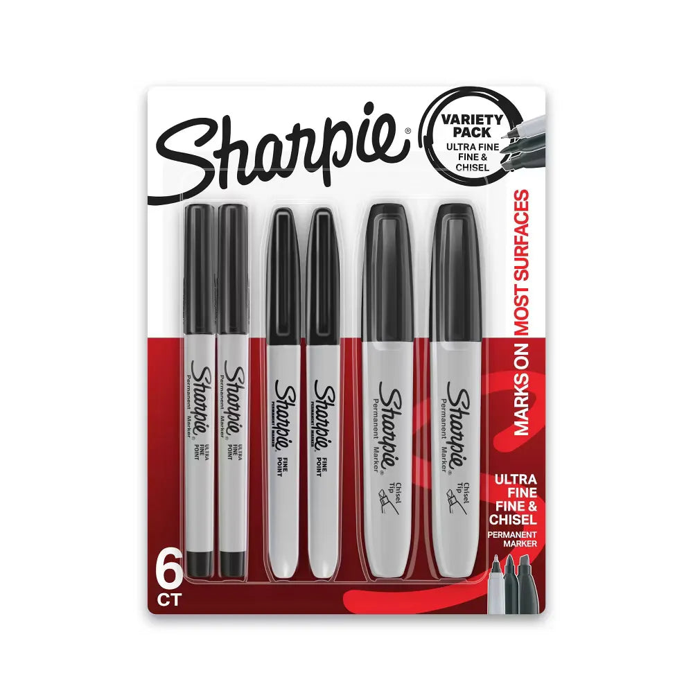 Sharpie Permanent Markers Ultra Fine 0.16Oz(Pack Of 24)