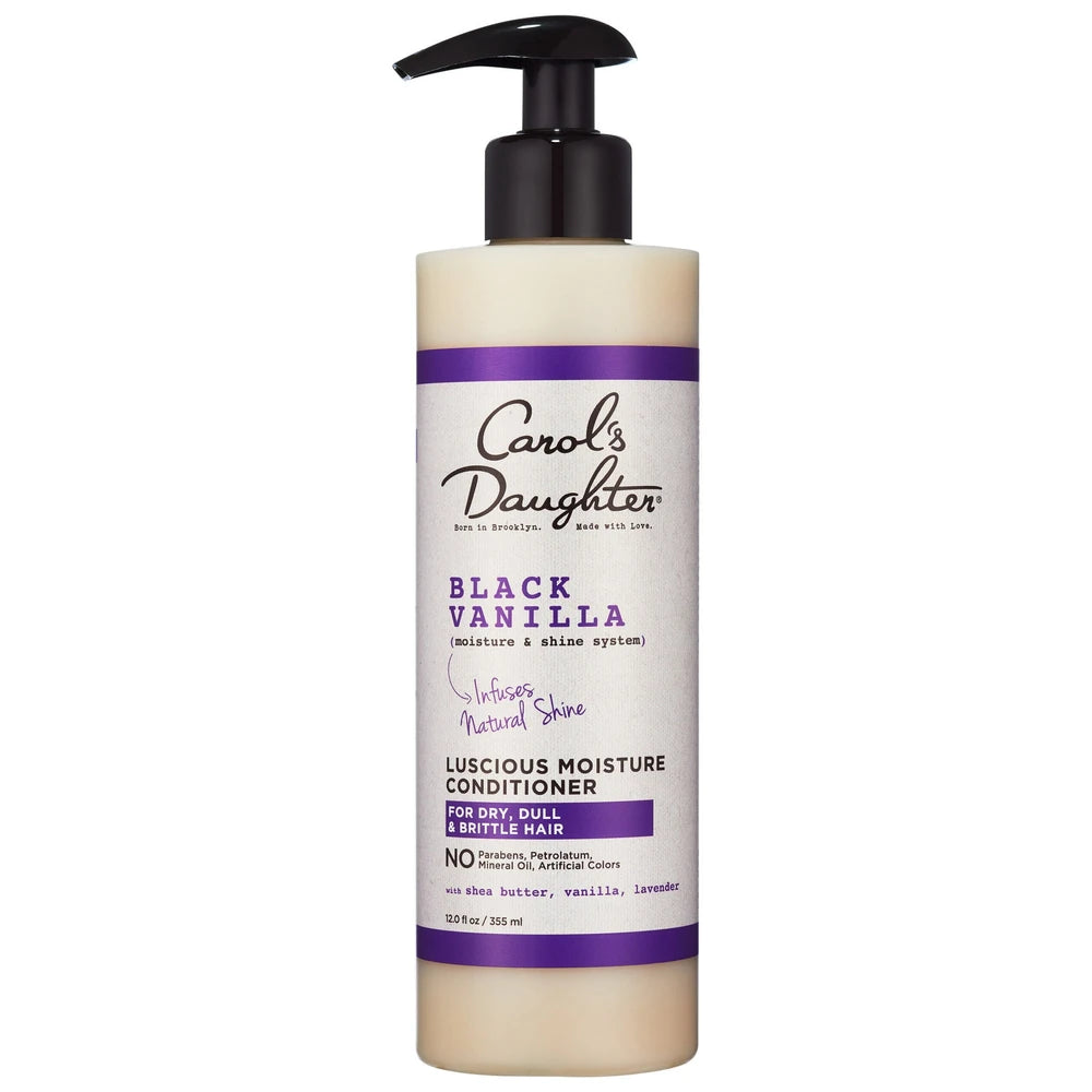 Carol's Daughter Black Vanilla Moisturizing Conditioner for Dry Hair with Shea Butter,  12. Oz (Pack of 6)