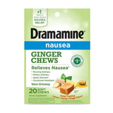 Dramamine Nausea Morning Sickness And Motion Sickness Relieves Lemon And Honey Ginger Flavor 3.84oz (Pack of 24)