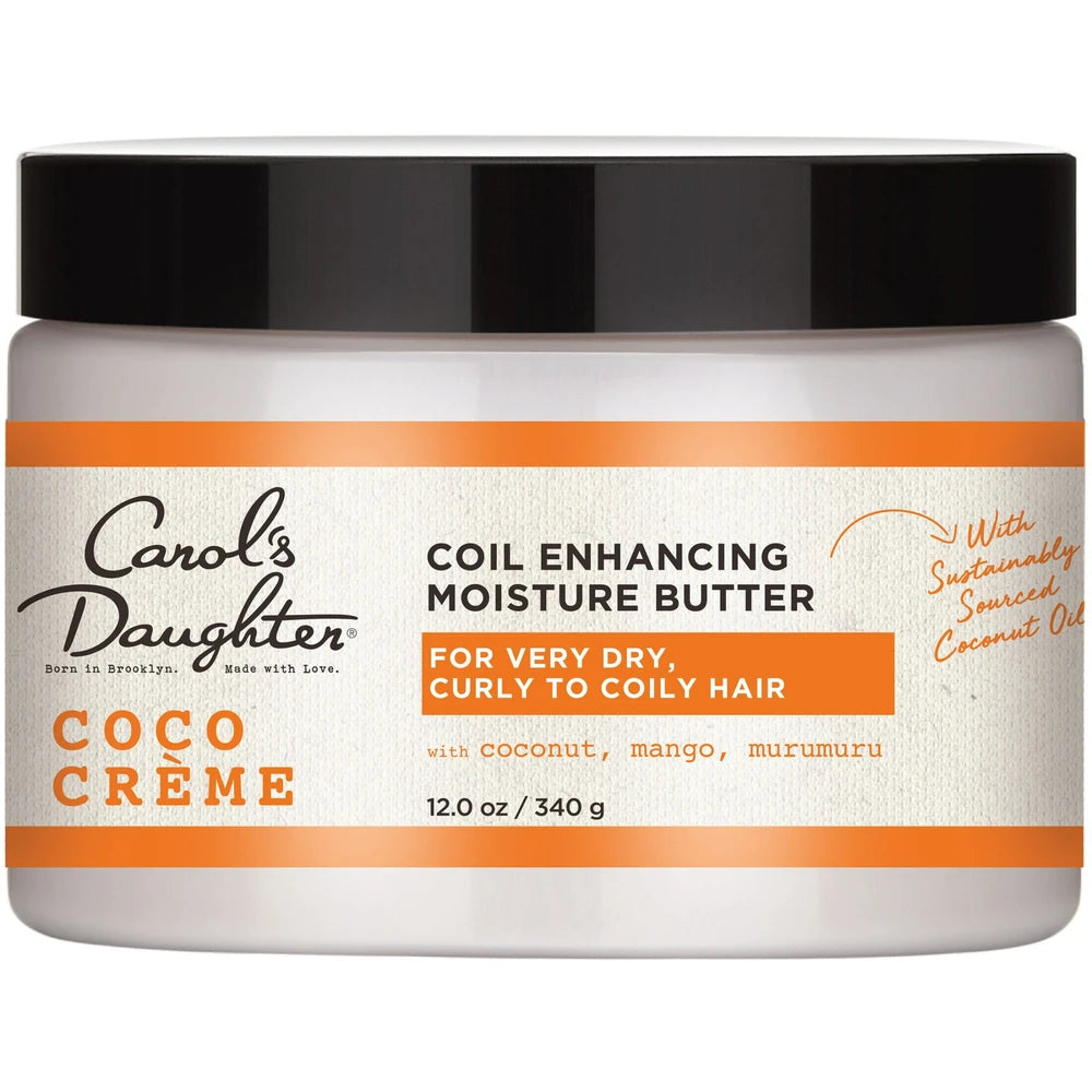 Carol's Daughter Nourishing Moisturizing Hair Styling Cream, for Dry Hair, with Coconut Oil, 12 Oz (Pack of 6)