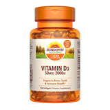 Sundown Naturals Super Potency Vitamin D3 2000 Iu Softgels 24oz (Pack of 12)