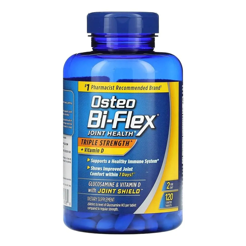 Osteo Bi-Flex Joint Health Triple Strength With Vitamin D Tablets120 Ea 11oz (Pack of 12)