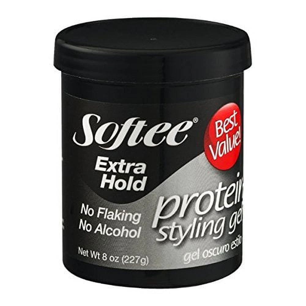 Softee Hair Gel Styling Xtra Hld 8 OZ (Pack of 12)