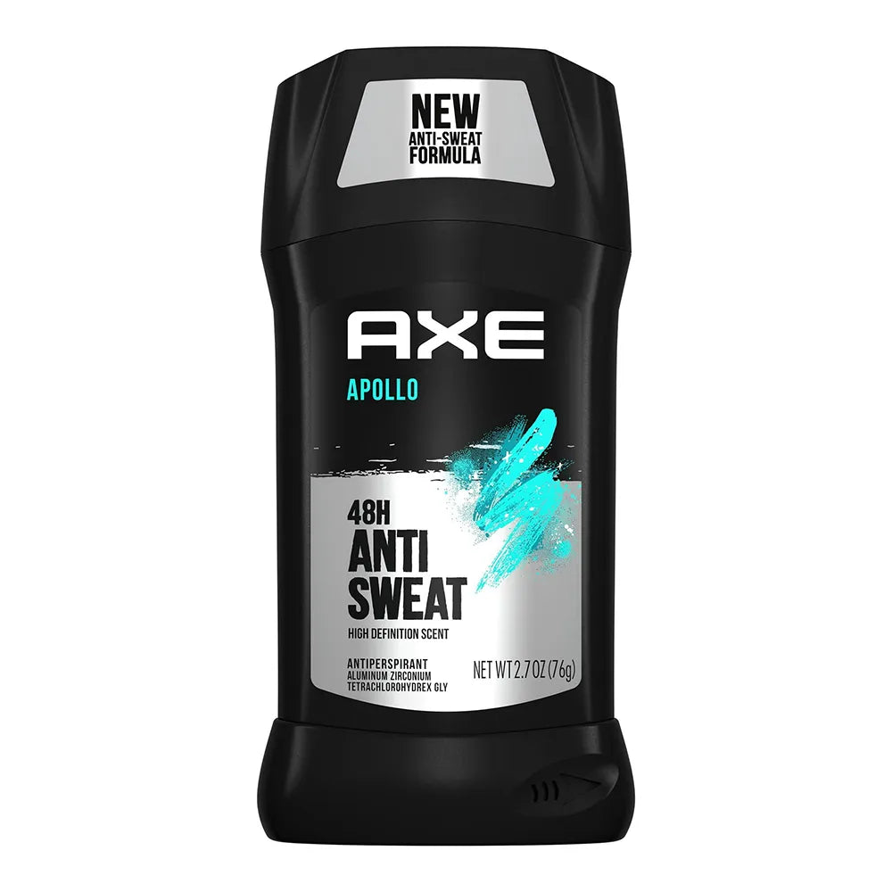Axe Dry 24 Hour AntiPerspirant Deodorant Invisible Solid Apollo 2.7Oz (Pack of 12)