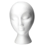 MANIKIN STYROFOAM 10" HEAD (A) 1.75oz (Pack of 12)